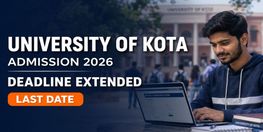 University of Kota Extends UG and PG Admission Deadline to August 30 2026
