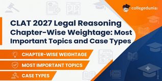 CLAT 2027 Legal Reasoning Chapter-Wise Weightage: Most Important Topics and Case Types