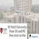 DY Patil University Pune UG and PG Fees 2025-26 Out; Check Details Here