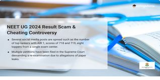 NEET UG 2024 Result Scam: Students Demand for Re-Exam Amid Paper Leak & Cheating Controversy