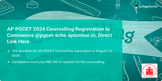 AP PGCET 2024 Counselling Registration to Commence @pgcet-sche.aptonline.in; Direct Link Here