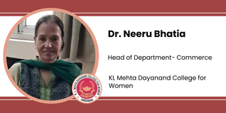 KL Mehta Dayanand College for Women, Head of Department- Commerce: Dr. Neeru Bhatia Interview