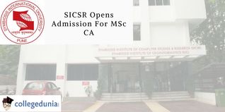 SICSR Opens Admission For MSc CA 2025; Check Fee Details Here