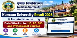 Kumaun University Results 2023