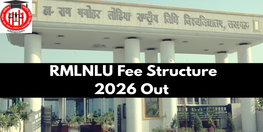 RMLNLU Fee Structure 2026 Released