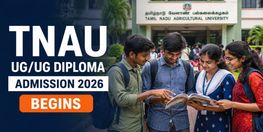 TNAU UG Diploma Admission 2026 Begins