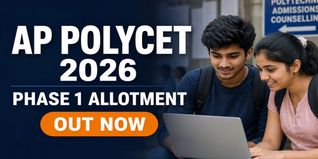 AP POLYCET 2026 Phase 1 Seat Allotment Released at polycet.ap.gov.in; Check Reporting Deadline