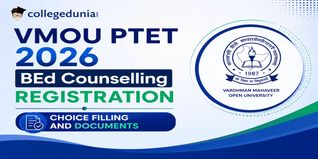 VMOU PTET 2026 BEd Counselling Registration: Choice Filling and Documents