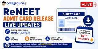 ReNEET Admit Card Release Live Updates: Download link @neet.nta.nic.in