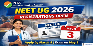 NTA Invites Applications for NEET UG 2026; Registrations Open Till March 8, Exam on May 3