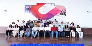 IIM Udaipur Launches India's First On-Campus Summer Programme in Management