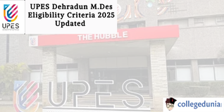UPES Dehradun M.Des Eligibility Criteria 2025 Updated; Check Details Here
