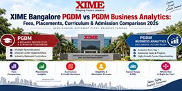 XIME Bangalore PGDM vs PGDM Business Analytics