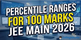 Percentile Ranges for 100 marks JEE Main 2027