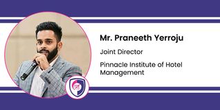 Pinnacle Institute of Hotel Management, Joint Director: Mr.Praneeth Yerroju Interview