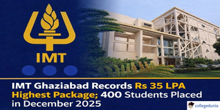 IMT Ghaziabad Placement 2025 Records 400 Offers; Highest CTC at ₹35 LPA, Check Details Here