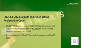 GUJCET 2024 Result Out @gseb.org, Counselling Registrations Open till May 15