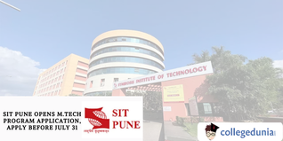 SIT Pune MTech Admission Open, Apply Before July 31