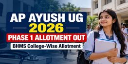 AP AYUSH UG Phase 1 Allotment 2026 Out