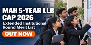 MH CET Law 5-Year LLB Extended Round Merit List 2026 Out: Check Reporting Dates
