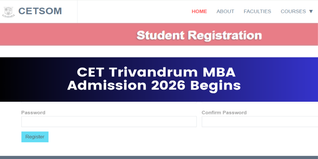 CET Trivandrum MBA Admission 2026 Begins; Apply by April 30