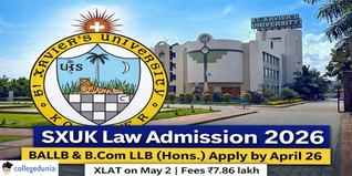 SXUK BA LLB Hons./B.Com LLB Hons Admission 2026 is Ongoing @sxuk.edu.in; Check Out The Complete Detail Here