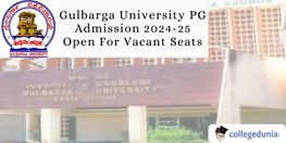 Gulbarga University PG Admission 2024 For Vacant Seats