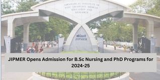 JIPMER Opens Admission for B.Sc Nursing and PhD Programs for 2024-25; Register Online @jipmer.edu.in