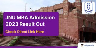 JNU MBA Admission 2023 Result Out @jnuee.jnu.ac.in; Last Date of Admission is August 17
