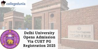 Delhi University Opens Admission Via CUET PG Registration 2025; Check Details Here