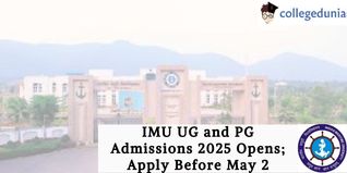 IMU UG and PG Admissions 2025 Opens; Apply Before May 2