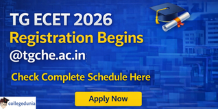 TG ECET 2026 Registration Begins @tgche.ac.in; Check Complete Schedule Here