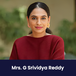 School of Innovation & Management, Chairperson: Mrs. G Srividya Reddy Interview