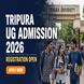 Tripura University UG Admission 2026-27 Opens; Check Last Date to Apply