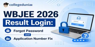 WBJEE 2026 Result Login: Forgot Password and Application Number Fix