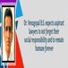 Dr. Venugopal B.S. expects aspirant lawyers to not forget their social responsibility and to remain humane forever