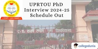 UPRTOU PhD Interview 2024-25 Schedule Out; Check Candidate List Here