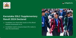 Karnataka SSLC Supplementary Result 2024 Out @karresults.nic.in; Get Direct Link Here