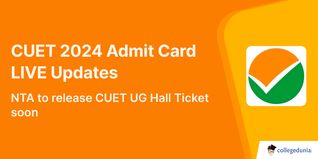 CUET Admit Card 2024 LIVE Updates: CUET UG Admit Card OUT @cuetug.ntaonline.in; Check details here