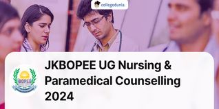 JKBOPEE UG Nursing & Paramedical Counselling 2024