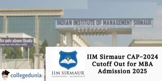 IIM Sirmaur CAP-2024 Cutoff Out for MBA Admission 2025; Check Details Here