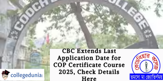 CBC Extends Last Application Date for COP Certificate Course 2025, Check Details Here