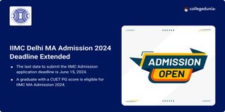 IIMC Delhi MA Admission 2024 Deadline Extended till June 15; Get Direct Link Here