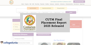 CUTM Placement 2025: Highest Package Recorded at 16LPA; Check Details Here