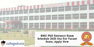 BMU PhD Entrance Exam Schedule 2025 Out For Vacant Seats; Apply Now