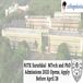 NITK Surathkal MTech and PhD Admissions 2025 Opens; Apply Before April 28