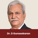 GITAM Visakhapatnam, Registrar: Dr. D Gunasekaran Interview