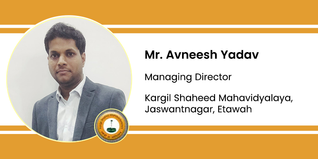 Kargil Shaheed Mahavidyalaya, Managing Director: Mr. Avneesh Yadav Interview