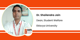Interview Dr Shailendra Jain Dean Student Welfare at Eklavya University
