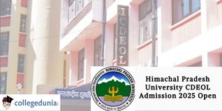 Himachal Pradesh University CDEOL Admission 2025 Open: Check Details Here